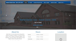 Desktop Screenshot of betheldentalcare.com